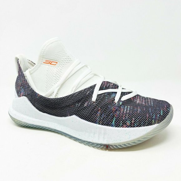 Under Armour Other - Under Armour UA GS Curry 5 White Gray Welcome Home